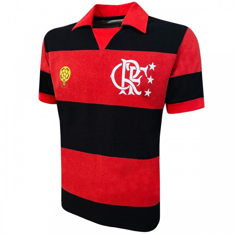 Camisa Retro Gola Flamengo Listrada